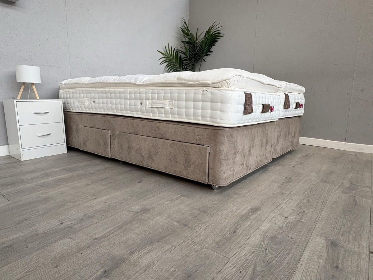 Staples Artisan Pure INDULGENCE / OPULENCE Zip & Link Mattress, 6ft Superking