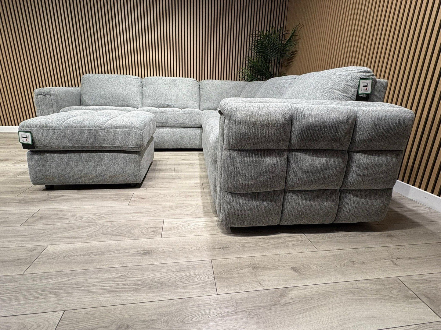 DFS - MAVAM Modular Premium Fabric 2 Corner 2 Sofa + Footstool - RRP £3499