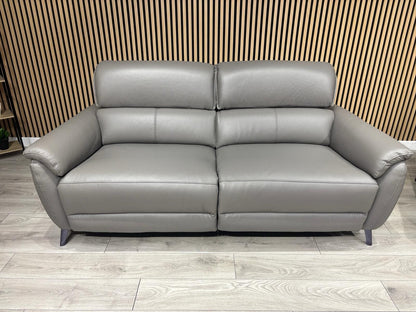 Furniture Village JUDE Style Leather 3 + 2 Seater Power Sofa Set - RRP £4,690