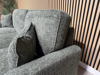Laura Ashley LYNDEN Style Fabric 3 Seater LHF Chaise Corner Sofa - RRP £2625