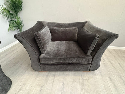 Sofology Westbridge OPERA Fabric Large 4 Seater Sofa + Snuggler Chair, RRP £4598