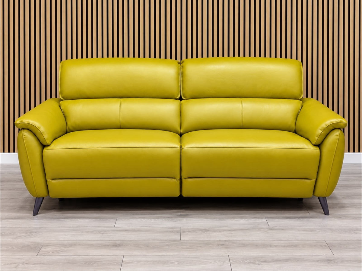 Furniture Village JUDE Style Leather 3 + 2 Seater Power Sofa Set - RRP £5,290
