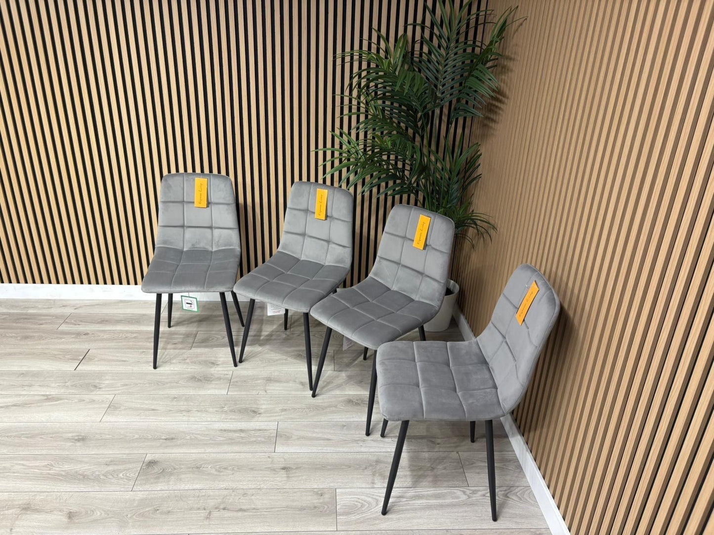 NEXT Sample - Brushed velvet dining chair