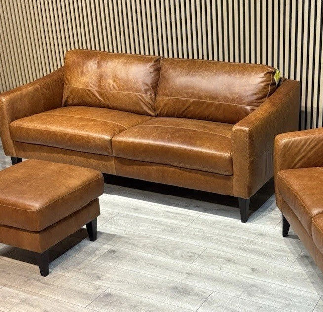 John Lewis BAILEY Style Leather 3 Seater Sofa - RRP £