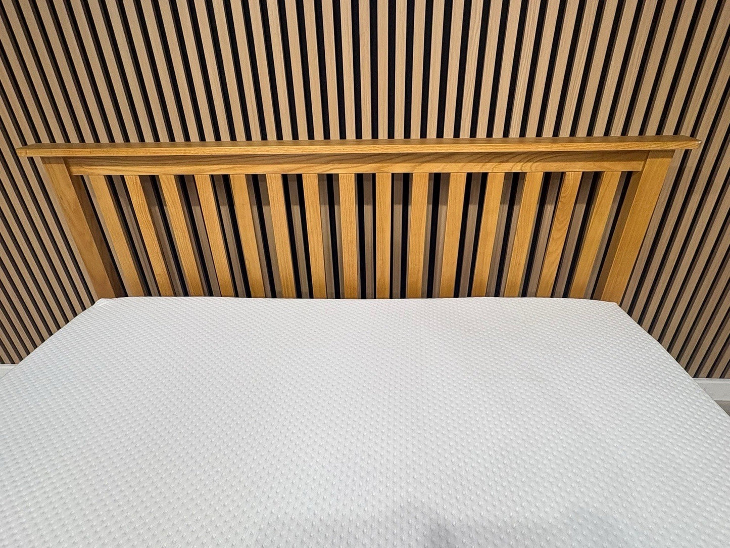 5ft Kingsize Wooden Bed Frame + Emma Original Mattress Set
