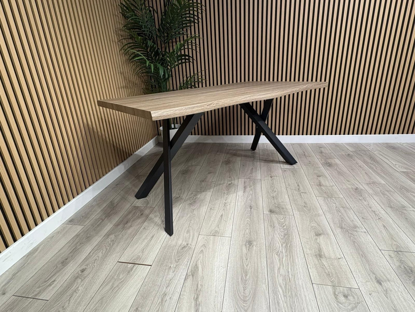 NEXT Sample - RIGA Industrial Dining Table  - RRP £599
