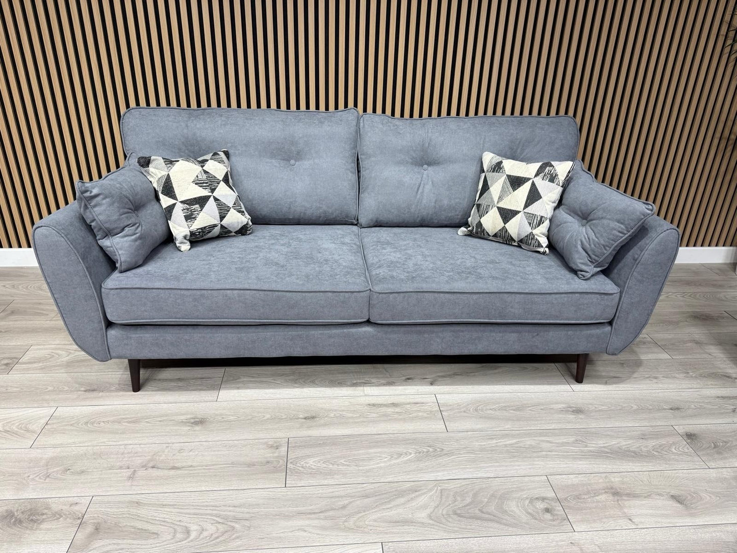DFS - Zinc 3 & 2 Fabric Seater Sofa Set RRP £1799