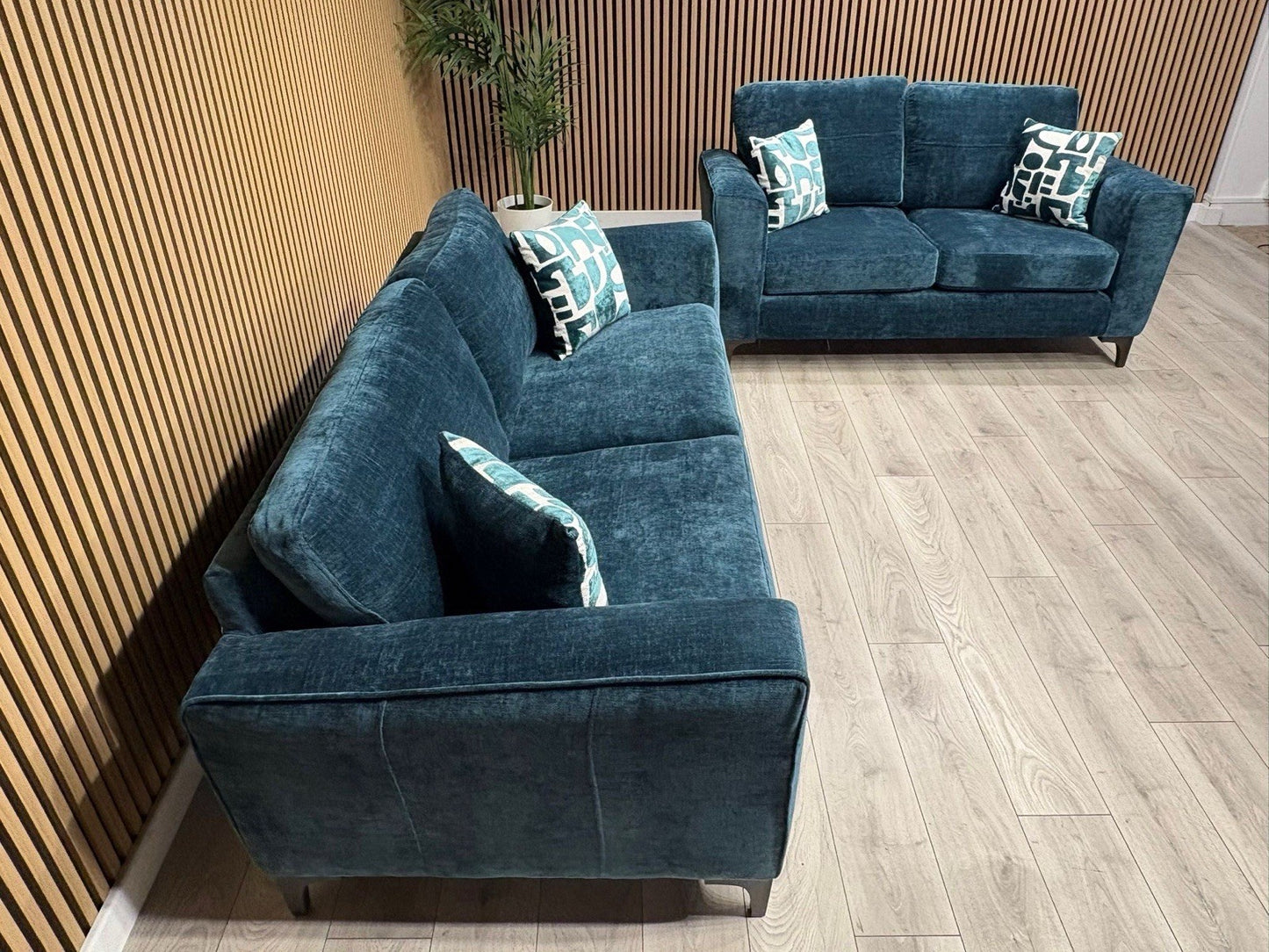 ORION Fabric 3 Seater + 2 Seater Sofa Set - RRP £2278
