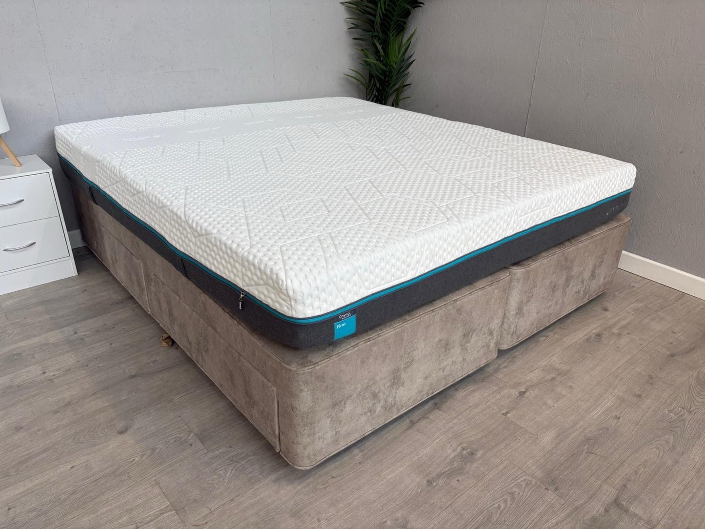 EMMA - Diamond Firm Spring Free 6ft Superking Mattress - RRP £1,599