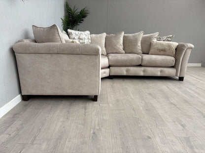 Furniture Village - Aura Classic Back LHF Corner Sofa RRP - £3495