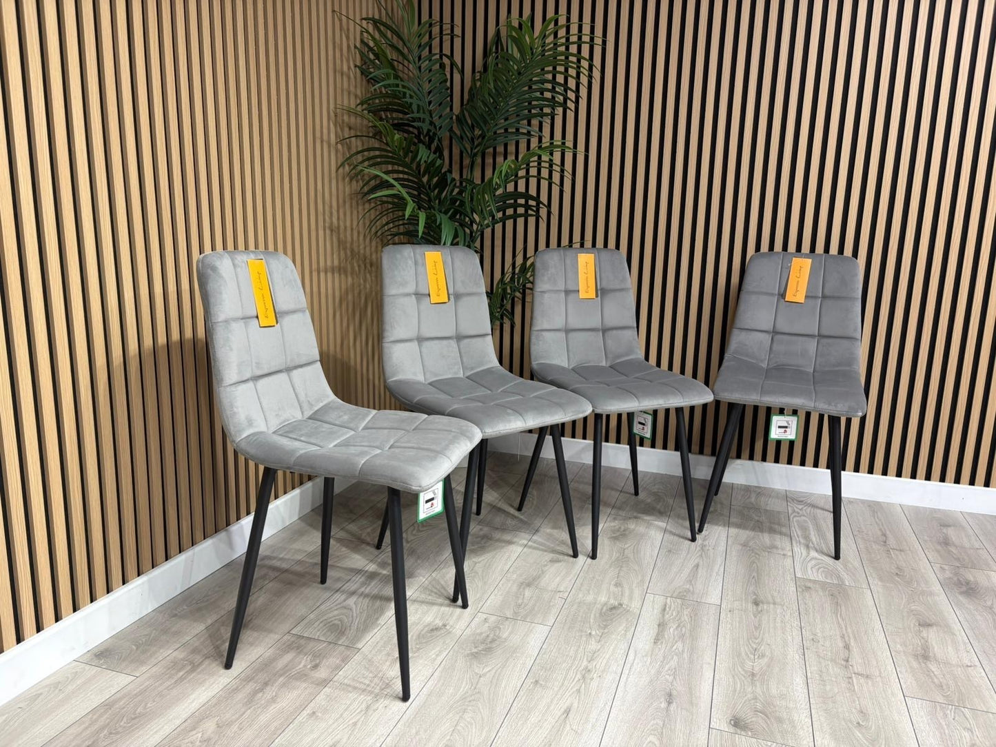 NEXT Sample - Brushed velvet dining chair