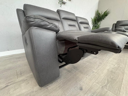 DFS New Braylan 3 Seater + 2 Seater Fabric Manual Recliner Sofa Set - RRP £1778