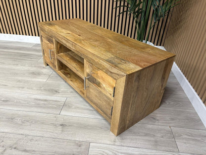 NEXT Sample - Cuba Mango Wood Plasma TV Cabinet - RRP: £895