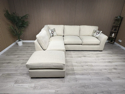 Furniture Village NEW LEGEND LHF Open Chaise Corner Sofa - RRP £1995