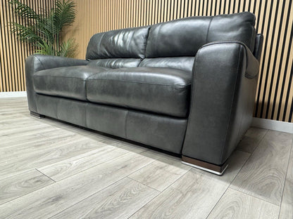 ScS Sisi Italia LUCCA Leather 2 x 3 Seater Sofa Set - RRP £4498