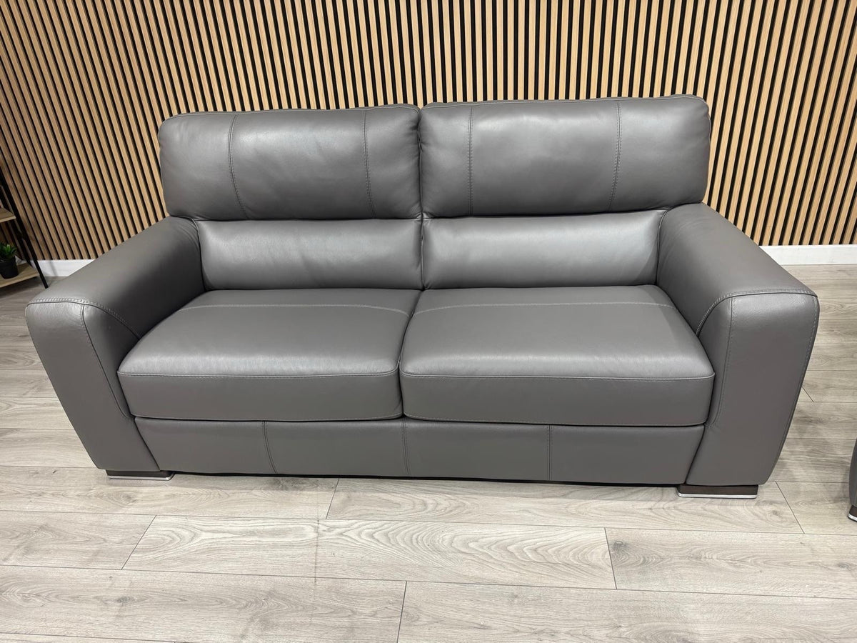 ScS - Sisi Italia LUCCA Leather 3 Seater Sofa + Armchair Set - RRP £3898