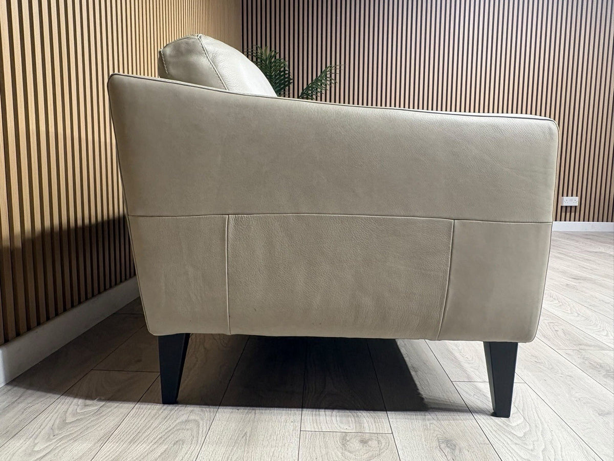 John Lewis BAILEY Style 3 Seater Leather Sofa RRP £2395