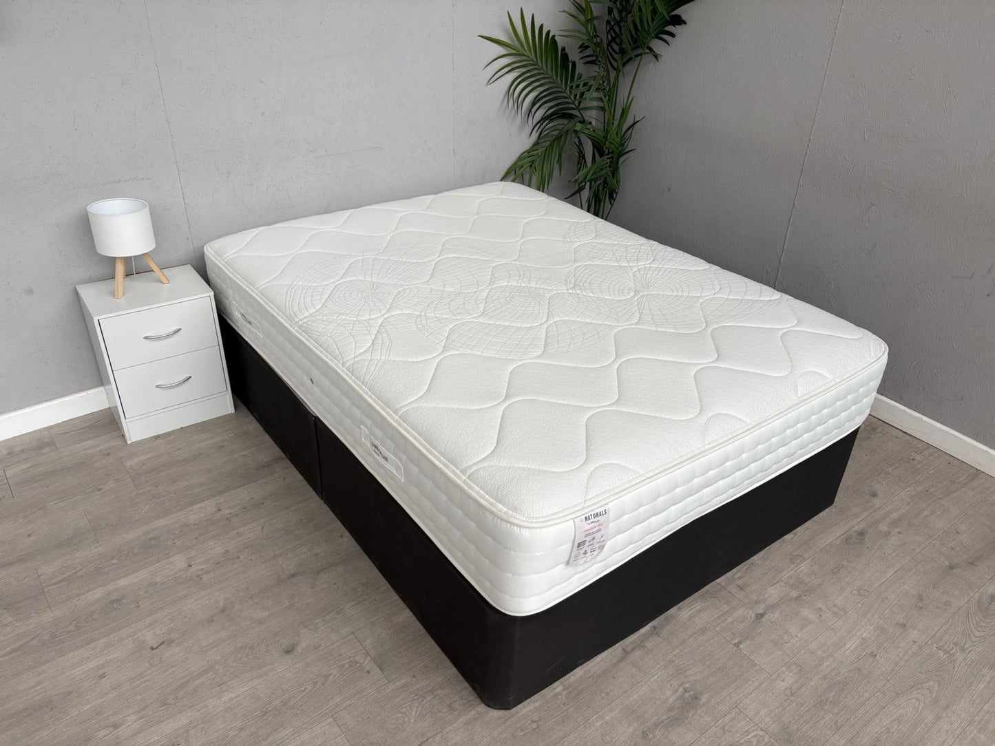 Slumberland NATURALS PREMIUM WOOL 5ft Kingsize Mattress, Medium - RRP £1,199