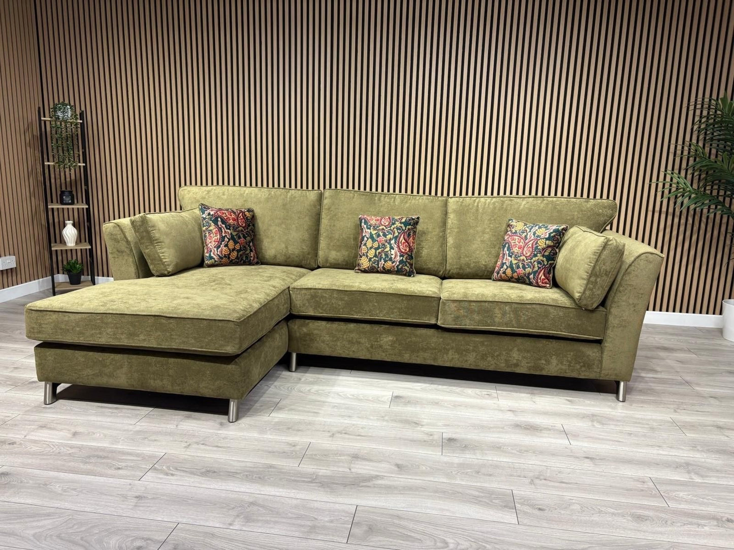 Furniture Village SASHA Fabric Large LHF Chaise Corner Sofa - RRP £3,295