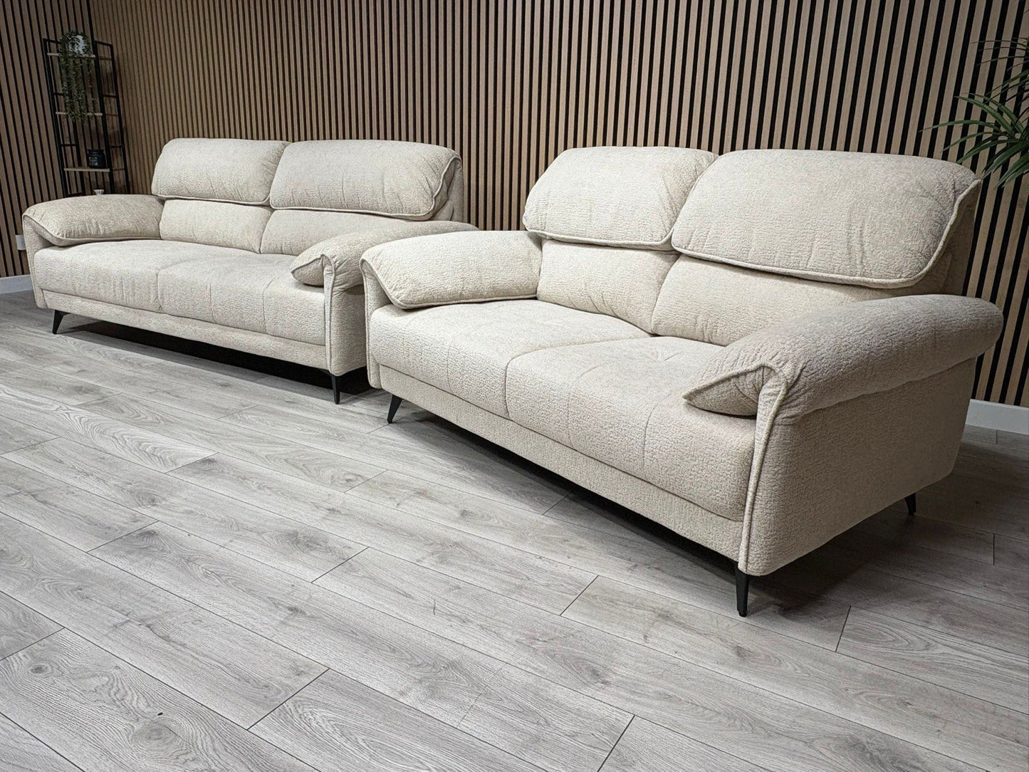 DFS Callie 3 Seater + 2 Seater Fabric Sofa Set - RRP £2998