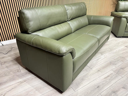 Furniture Village Cozee Style Premium Leather 3 + 2 Seater Sofa Set - RRP £2,730