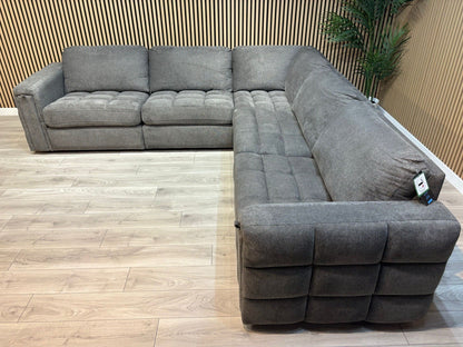 DFS - MAVAM Modular Premium Fabric 2 Corner 2 Sofa + Footstool - RRP £3499