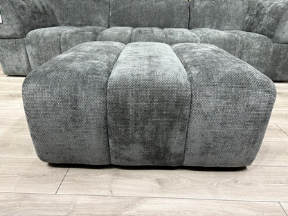 Taskers KIRWIN Large Fabric 3 Seater Sofa + Footstool - RRP £2,999