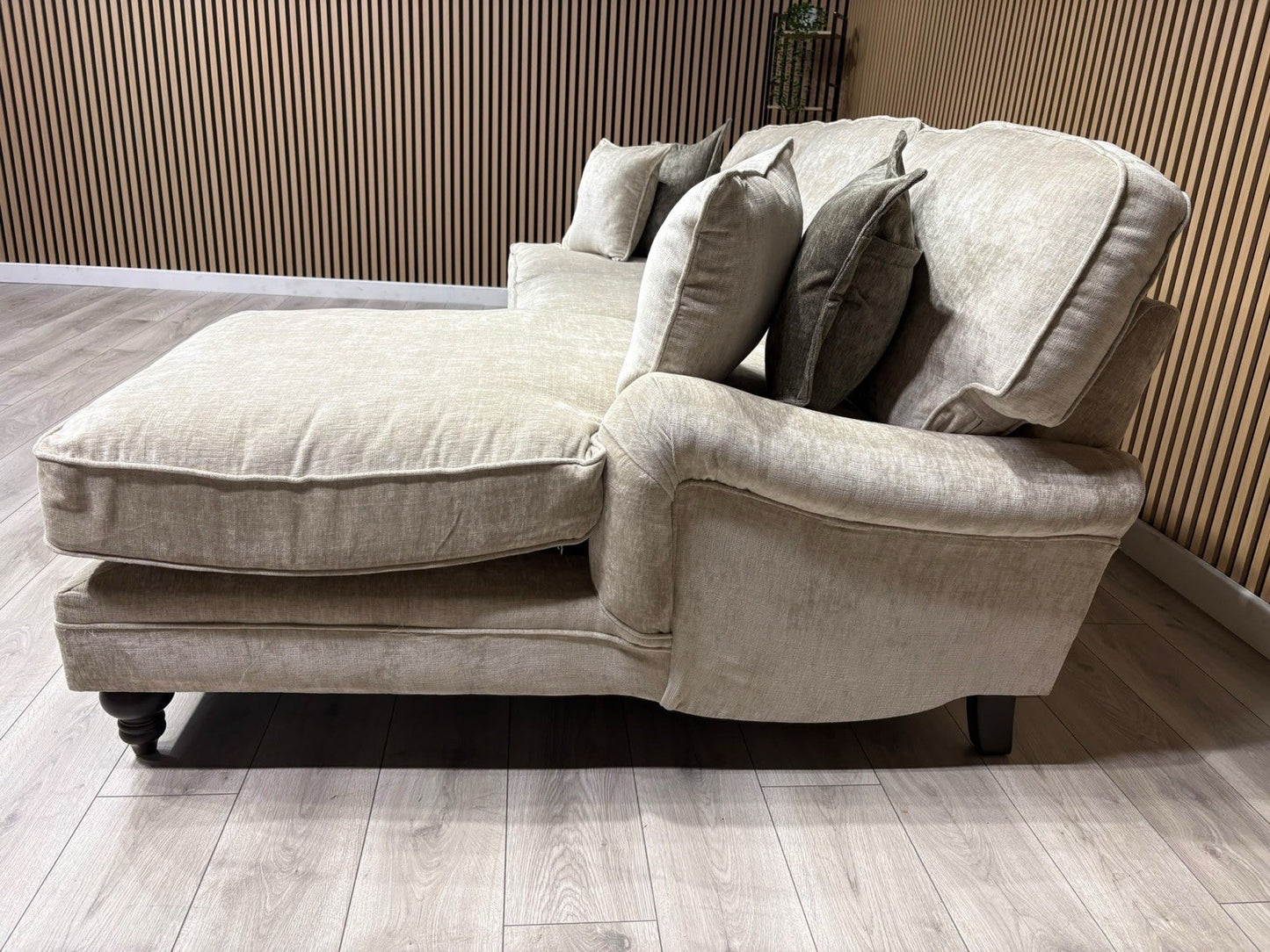 Laura Ashley HERITAGE Style Fabric 3 Seater Chaise Sofa - RRP £2,800