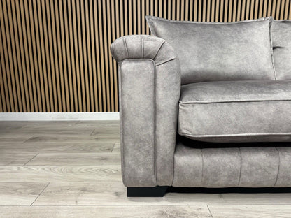 DFS DOLCIE Formal Back Fabric 3 Corner 1 Sofa - RRP £2,359
