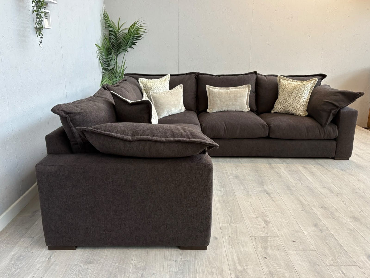 SCS Lennox Fabric Large Corner Sofa ( 2 Corner 2 ) - RRP £3879