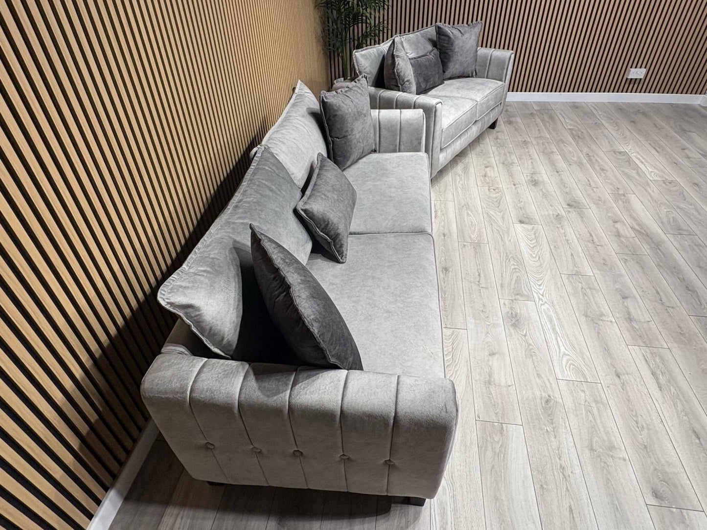 DFS - Cherished Style 3 + 2 Seater Sofa Set, Formal Back - RRP £2,399