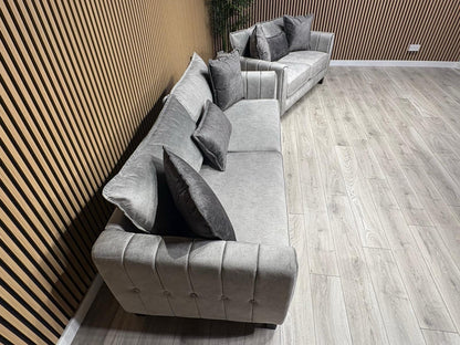 DFS - Cherished Style 3 + 2 Seater Sofa Set, Formal Back - RRP £2,399