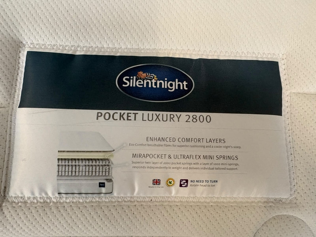 Silentnight Pocket Luxury 2800 5ft Kingsize Mattress - RRP £1,199