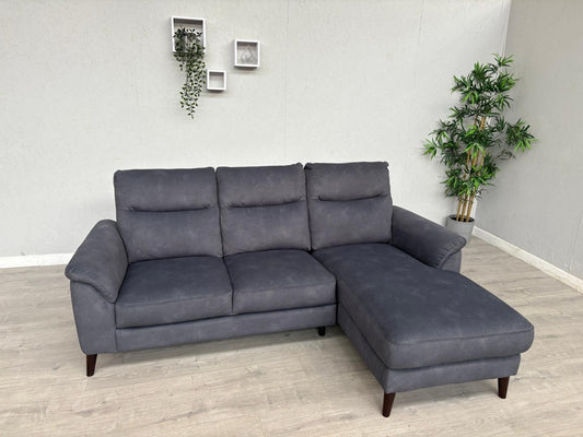 Furniture Village MORGAN Fabric RHF Chaise End Corner Sofa - RRP £1,295
