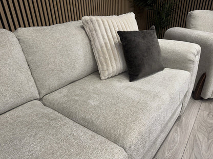 Charlie Marble Arch Style 3 Seater + Love Chair Fabric Sofa Set - RRP £3098