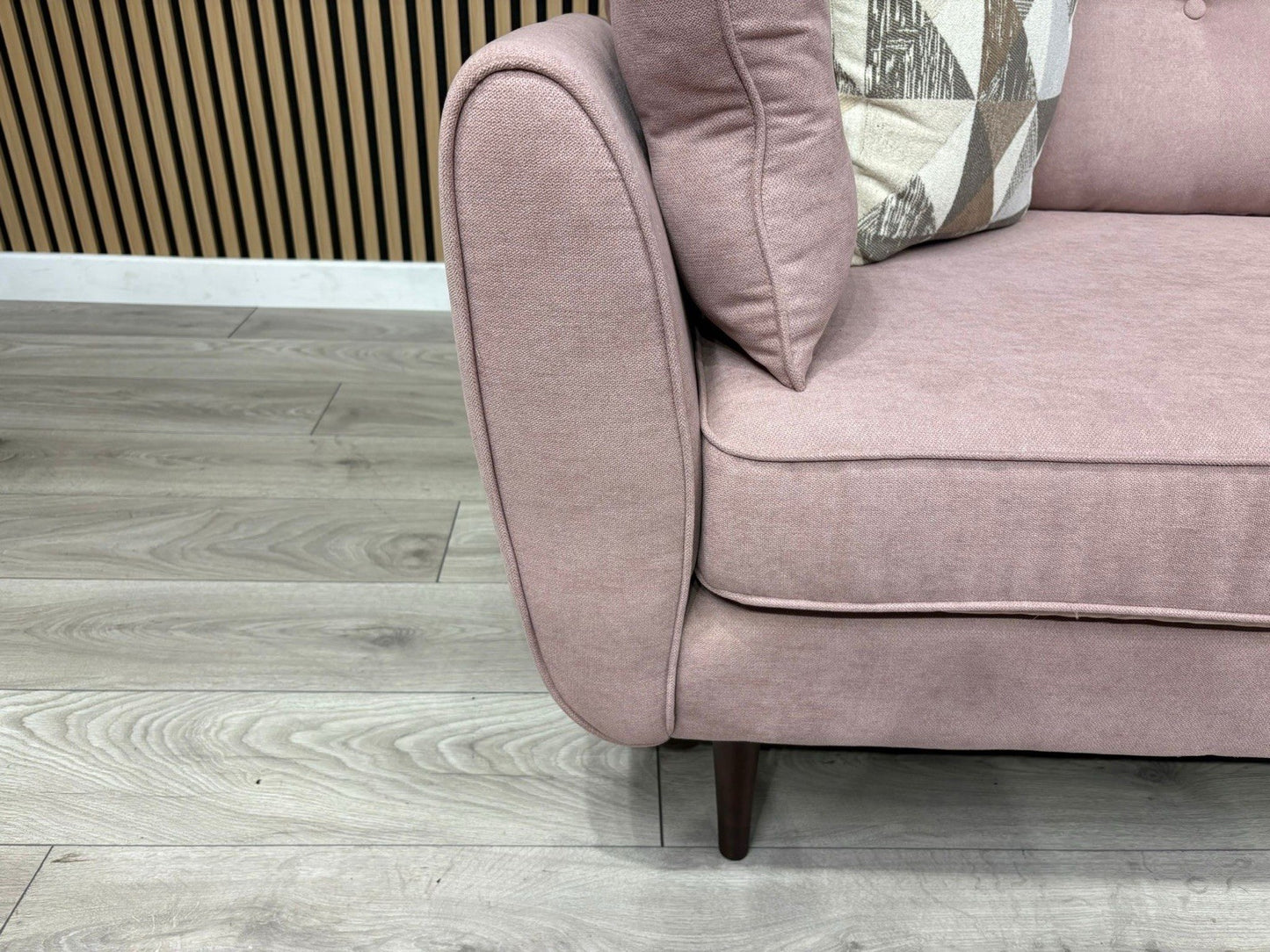 DFS Zinc Fabric 3 Seater Sofa RRP £879