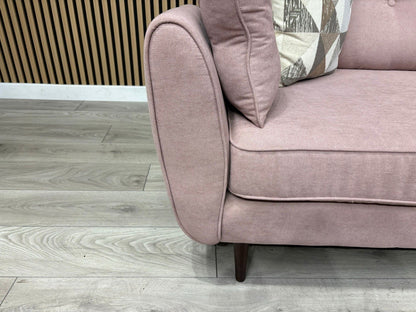 DFS Zinc Fabric 3 Seater Sofa RRP £879