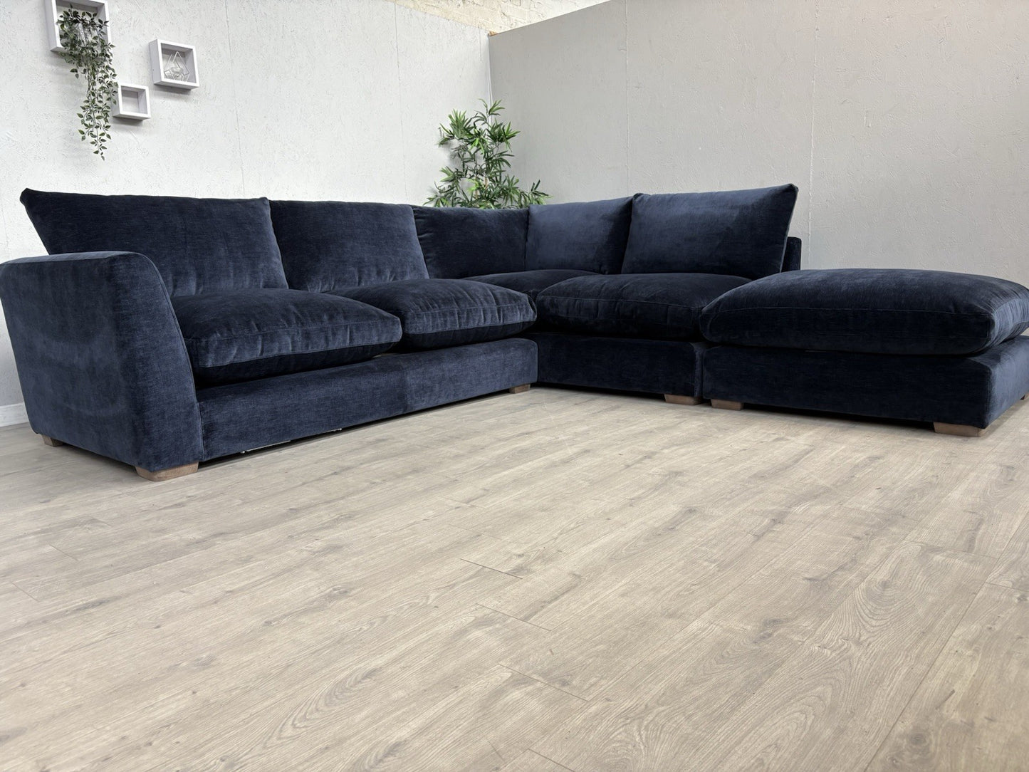 Westbridge PARKER / Sofology CAVALLI Style Fabric Open End Corner Sofa RRP £5999
