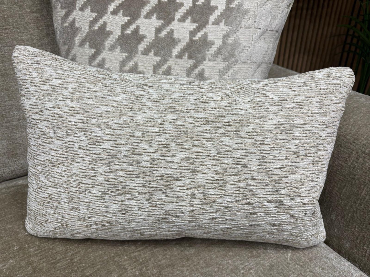 Ashley Manor ADISA Fabric LHF Corner Sofa Set, Pebble - RRP £2,999