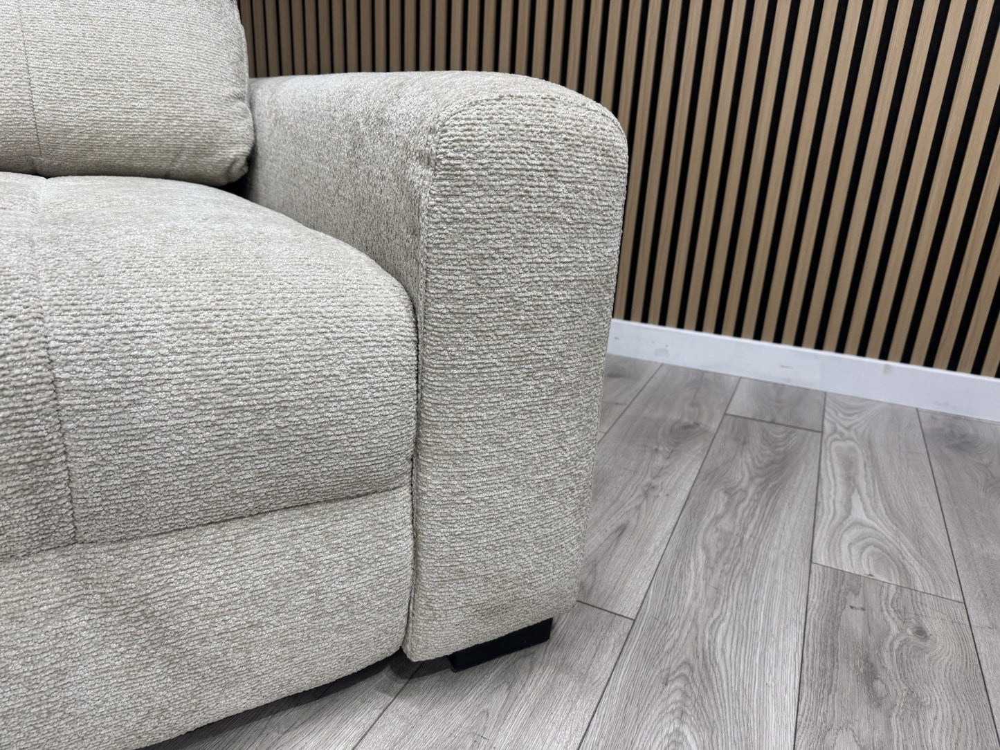 DFS Una 3 Seater Sofa + Love Chair Power Slider Set RRP £2398