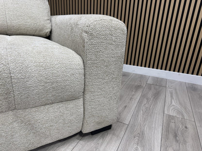 DFS Una 3 Seater Sofa + Love Chair Power Slider Set RRP £2398