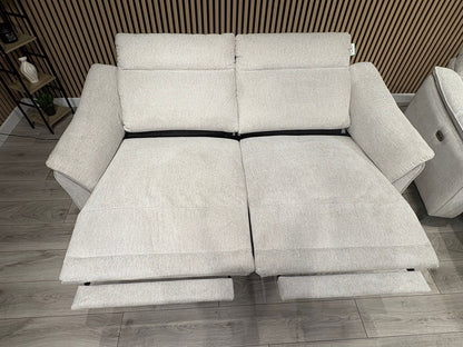 Vicenza Fabric Power Recliner 3 + 2 Seater Sofa Set - RRP £3599