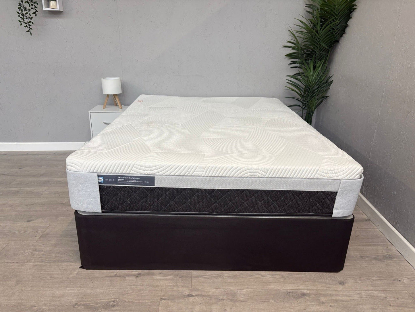Sealy 1400 Pocket Hybrid Geltex Mattress, Kingsize 5FT RRP £1499 Medium / Firm