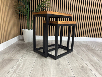 NEXT Sample - New Bronx nest of two tables - RRP: £269
