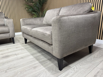 John Lewis BAILEY Style Fabric 3 Seater + 2 Seater Sofa Set, Stone - RRP £2,978