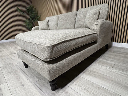 Laura Ashley LYNDEN Style Fabric 3 Seater RHF Chaise Corner Sofa - RRP £2625