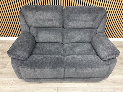 ORLANDO Fabric 2 Seater Power Recliner Sofa - RRP £1599