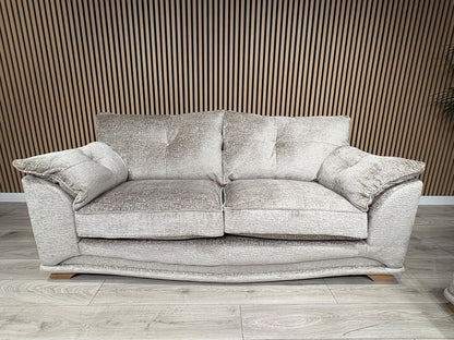 Oak Furnitureland RAVELLO Style Fabric 3 + 2 Seater Sofa Set - RRP £2,798
