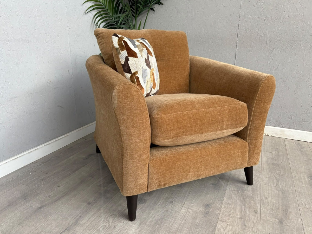 MOLLY Fabric Standard Back Armchair/Accent Chair RRP £899