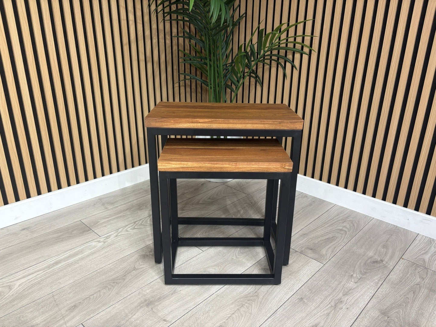 NEXT Sample - New Bronx nest of two tables - RRP: £269